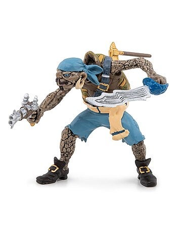 Figurine pirate mutant tortue