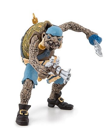 Figurine pirate mutant tortue