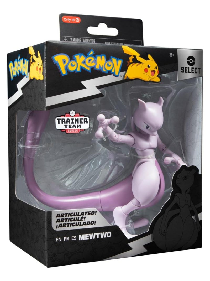 Figurine Pokemon articule MewTwo Jaune - Kiabi