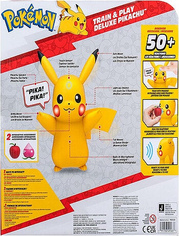 Figurine Pokémon Pikachu Interactive - Pokémon - Bandai