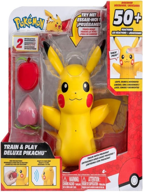 Figurine Pokémon Pikachu Interactive - Pokémon - Bandai - Kiabi