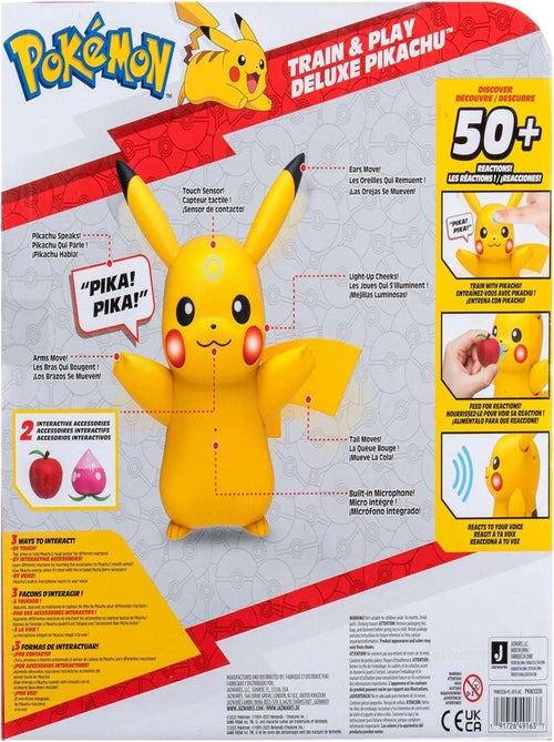 Figurine Pokémon Pikachu Interactive - Pokémon - Bandai - Kiabi