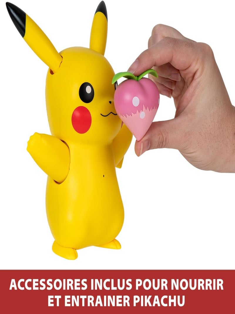 Figurine Pokémon Pikachu Interactive - Pokémon - Bandai Multicolore - Kiabi