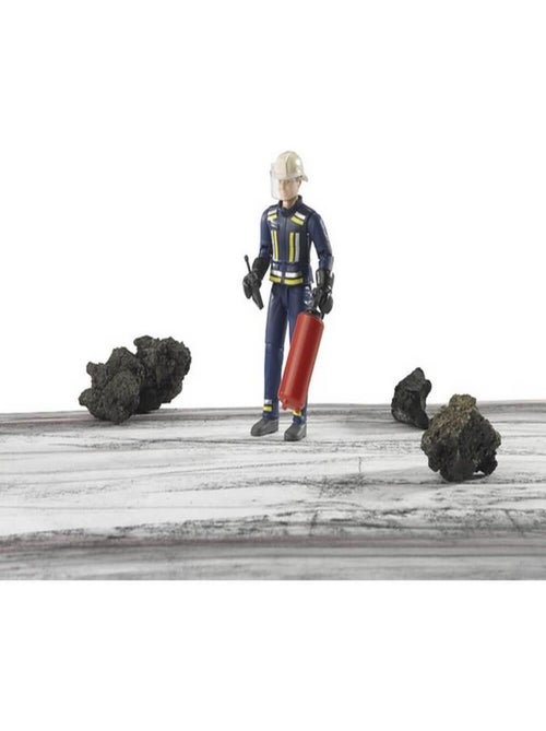 Figurine pompier avec eccessoires - Kiabi