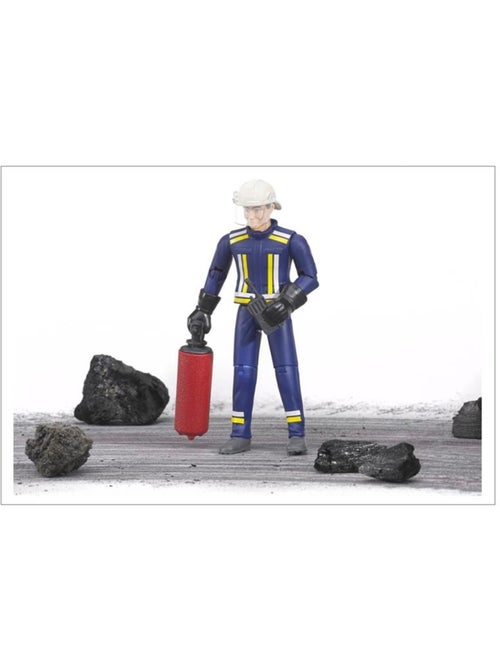 Figurine pompier avec eccessoires - Kiabi
