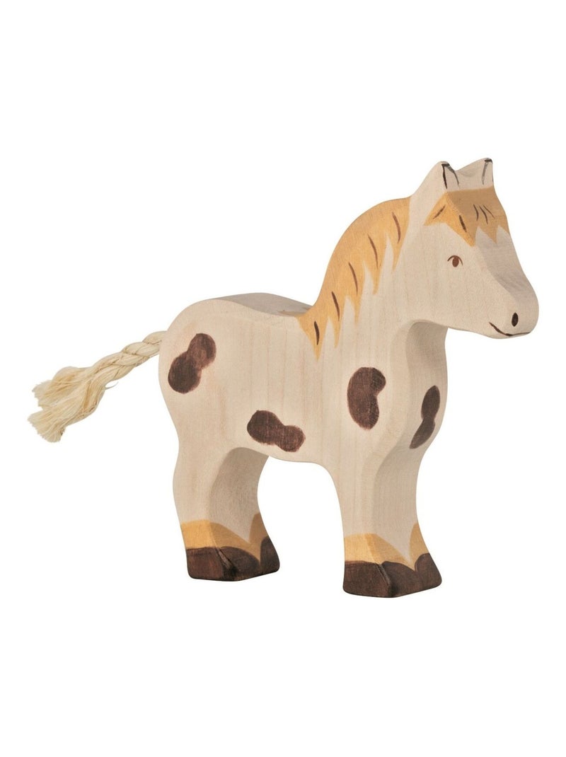 Figurine Poney pie Beige - Kiabi
