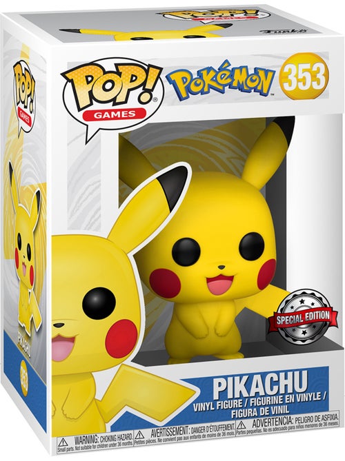 Figurine POP Pikachu Pokémon - Funko - Kiabi