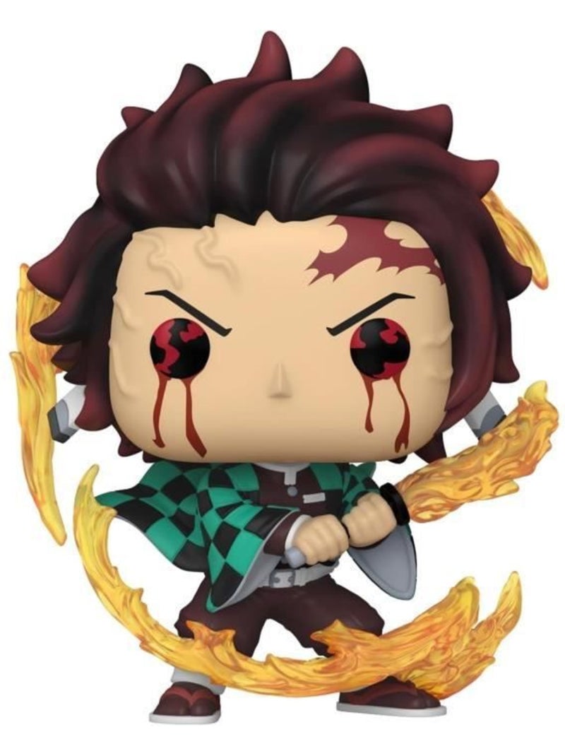 Figurine Pop Tanjiro Demon Slayer - Funko Noir - Kiabi