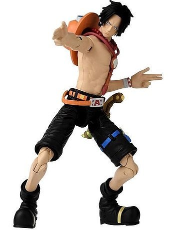 Figurine portgas d. Ace 17 cm - bandai - anime heroes - one piece