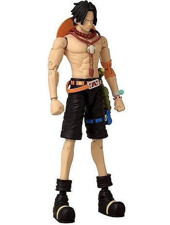 Figurine portgas d. Ace 17 cm - bandai - anime heroes - one piece