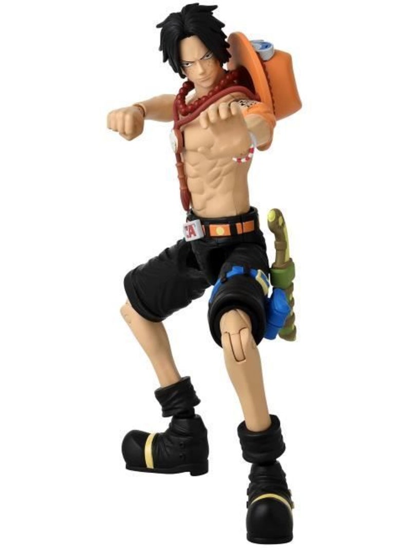 Figurine portgas d. Ace 17 cm - bandai - anime heroes - one piece Noir - Kiabi