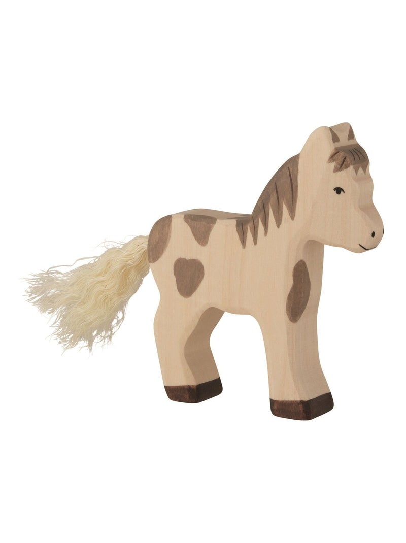 Figurine Poulain debout Marron - Kiabi