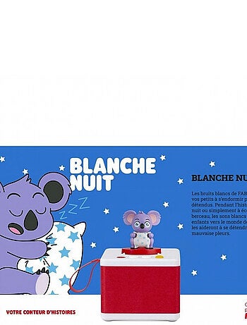 Figurine pour conteuse à histoires : Blanche Nuit