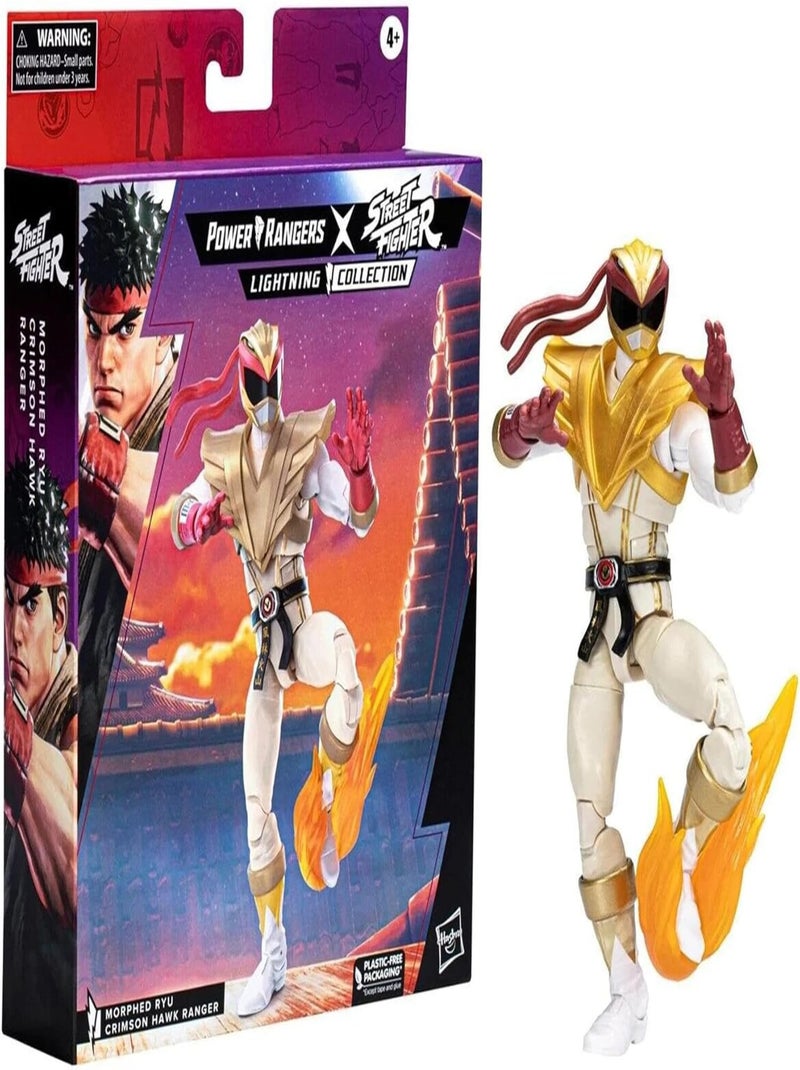 Figurine Power Ranger X Street Fighter - Hasbro Multicolore - Kiabi