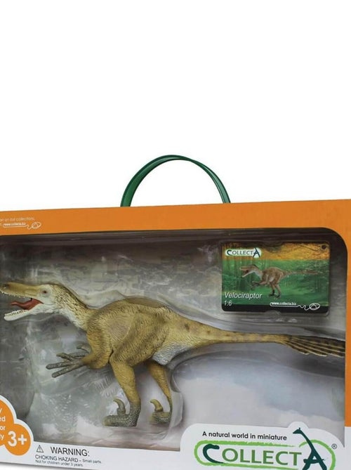 Figurine Préhistoire : Velociraptor DELUXE - Kiabi