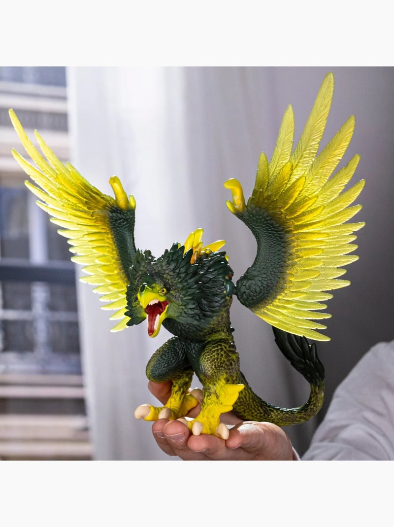 Figurine Raptor de la jungle Vert - Kiabi