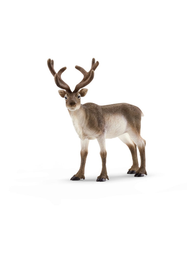 Figurine Renne Gris Marron - Kiabi