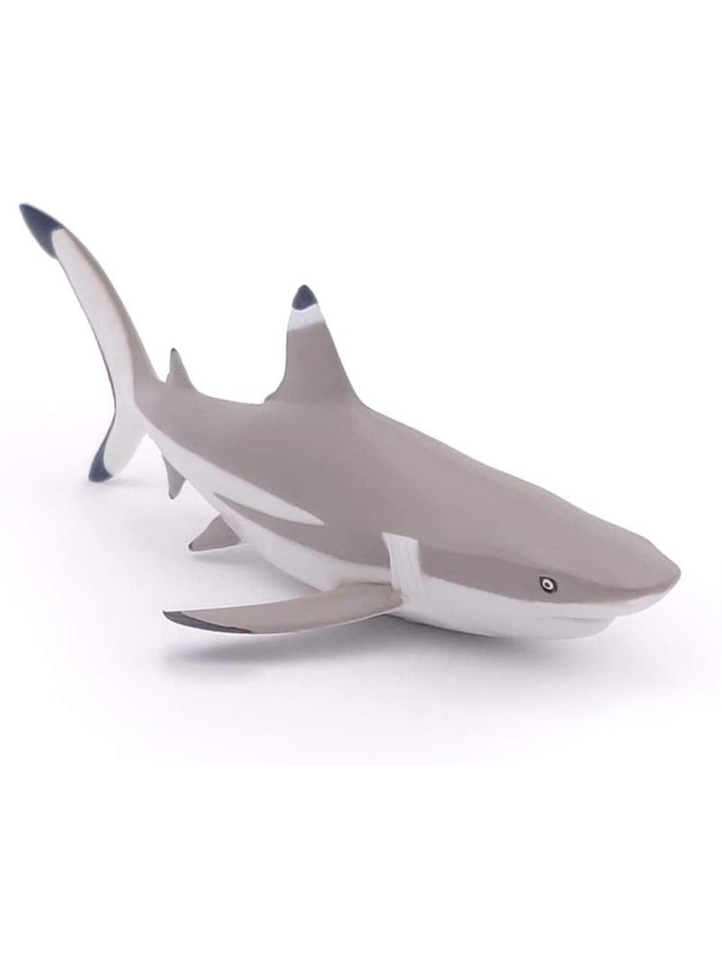 Figurine Requin à pointes noires Gris - Kiabi