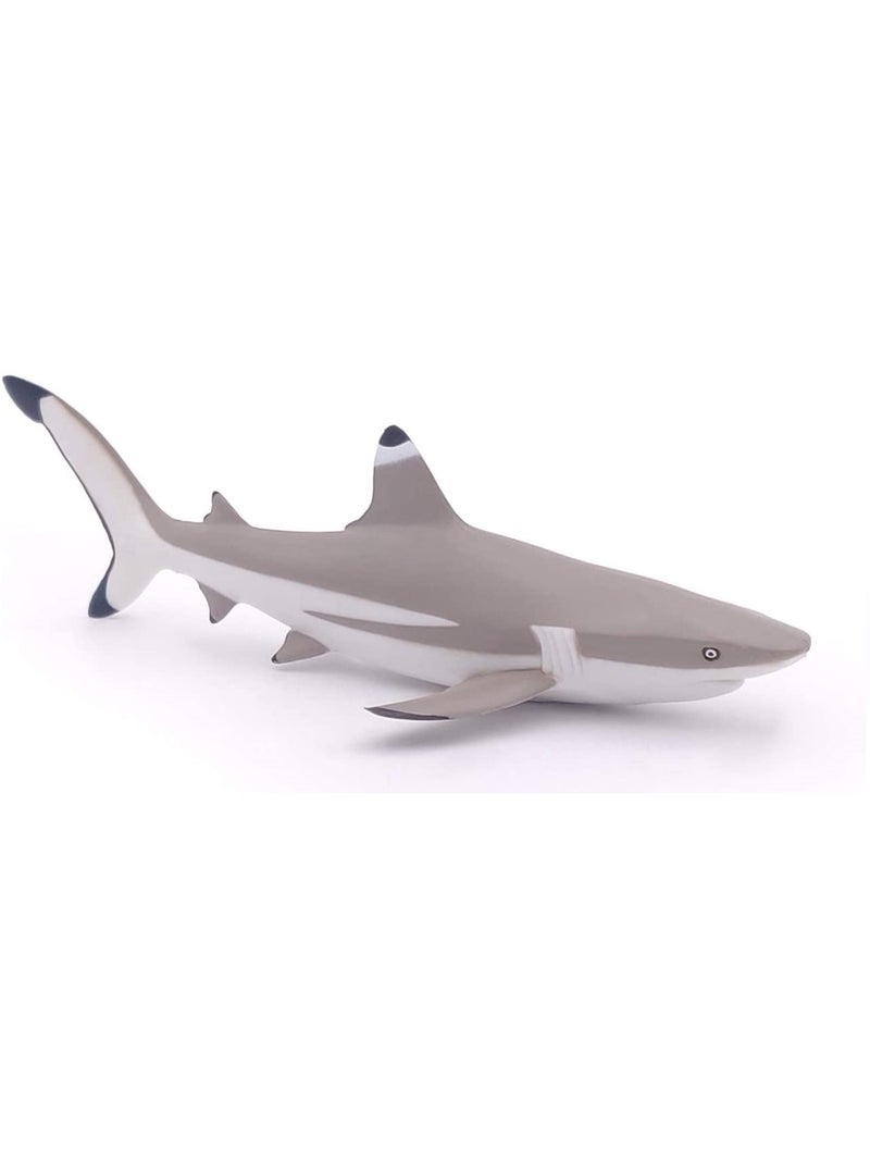 Figurine Requin à pointes noires Gris - Kiabi