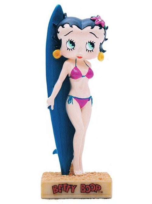 Figurine résine betty boop surfeuse 'collection no. 19' – betty boop - Kiabi
