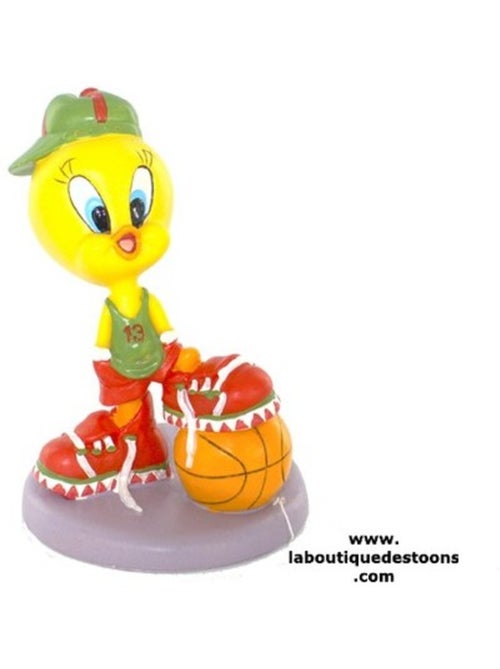 Figurine résine Looney Tunes 'Titi' basketball 8 cm – La boutique des toons - Kiabi