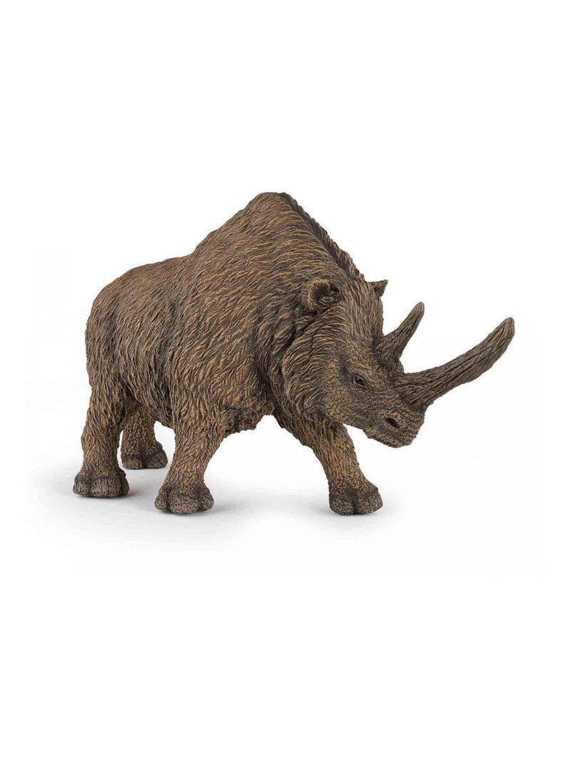 Figurine Rhinocéros Laineux Marron - Kiabi