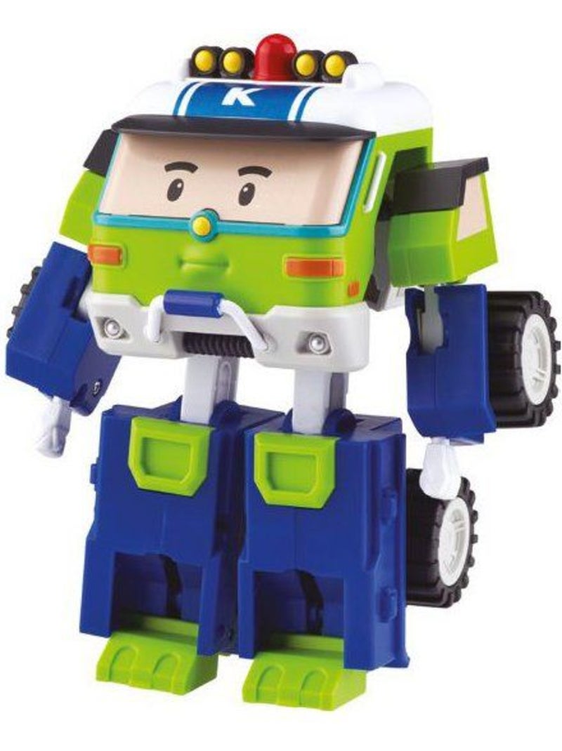 Figurine robot 10 cm - silverlit – robocar poli – véhicule transformable keaton 2-en-1 Multicolore - Kiabi