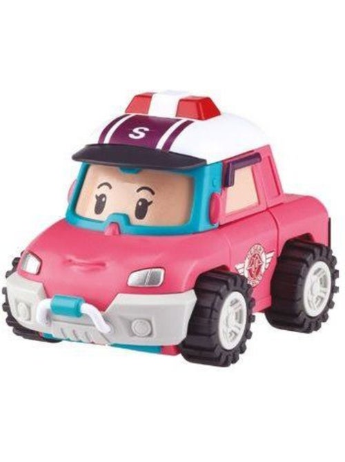 Figurine robot 10 cm - silverlit – robocar poli – véhicule transformable sandy 2-en-1 - Kiabi