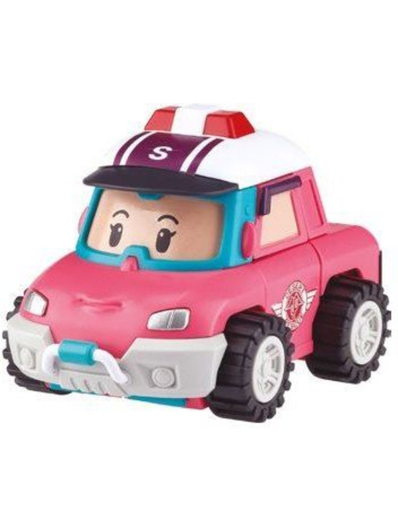 Figurine robot 10 cm - silverlit – robocar poli – véhicule transformable sandy 2-en-1 Multicolore - Kiabi