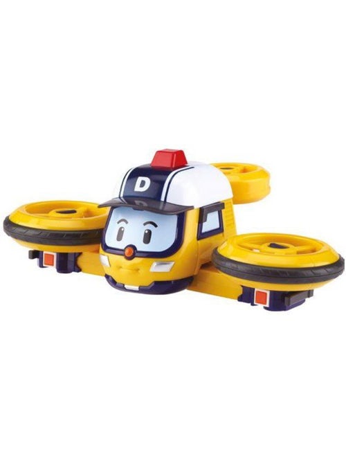 Figurine robot drone 10 cm - silverlit – robocar poli – véhicule transformable drooney 2-en-1 - Kiabi