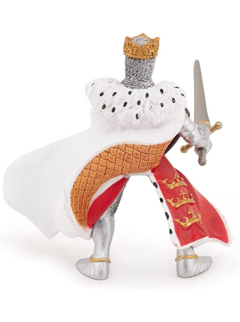 Figurine Roi Arthur Rouge - Kiabi