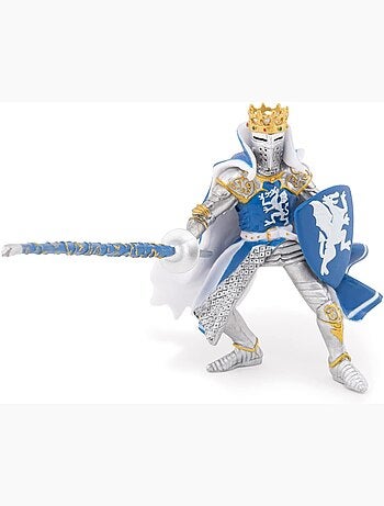Figurine Roi au dragon bleu