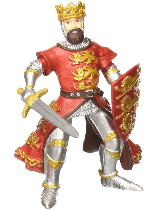 Figurine Roi Richard rouge - Kiabi