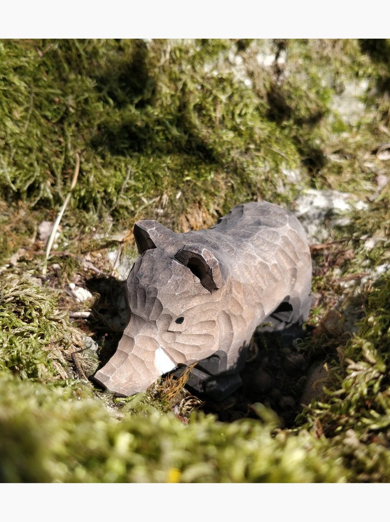 Figurine sanglier Marron - Kiabi