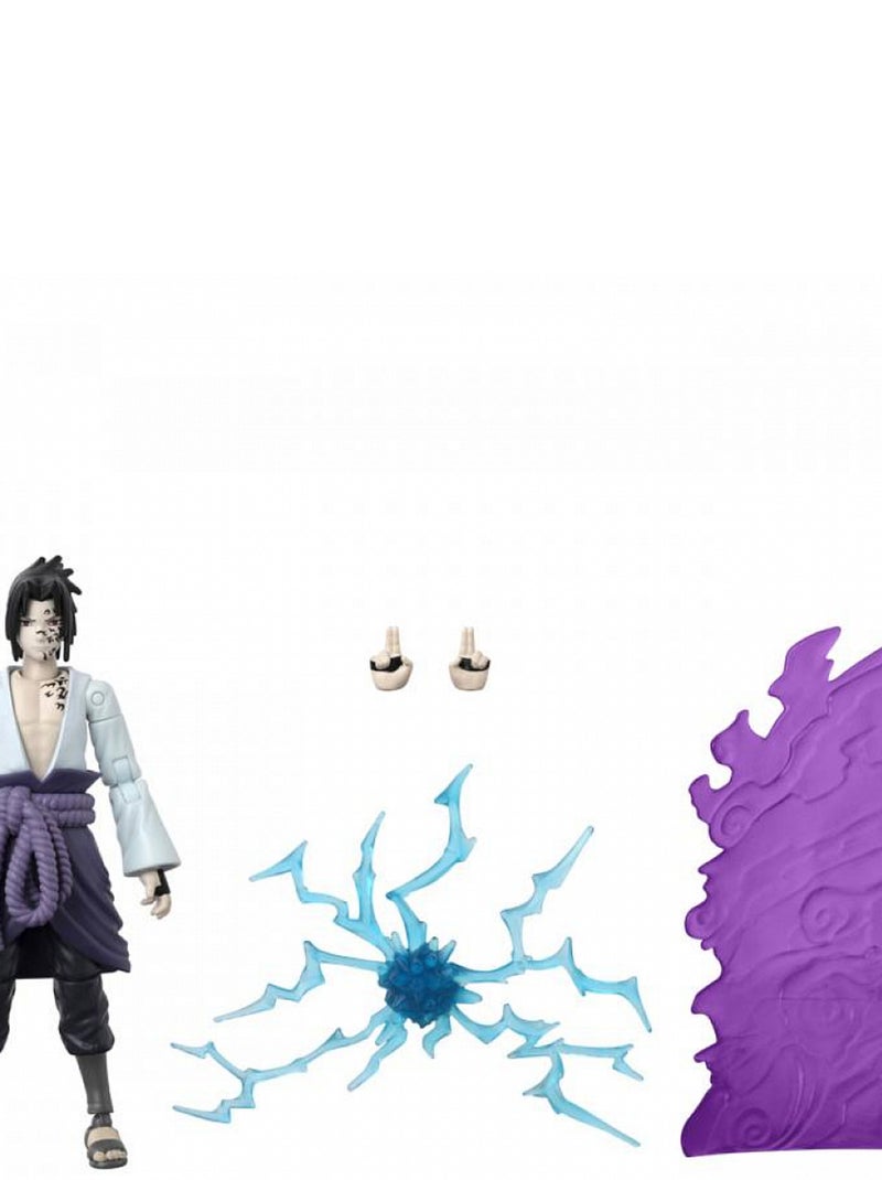 Figurine Sasuke Naruto - Bandai Multicolore - Kiabi