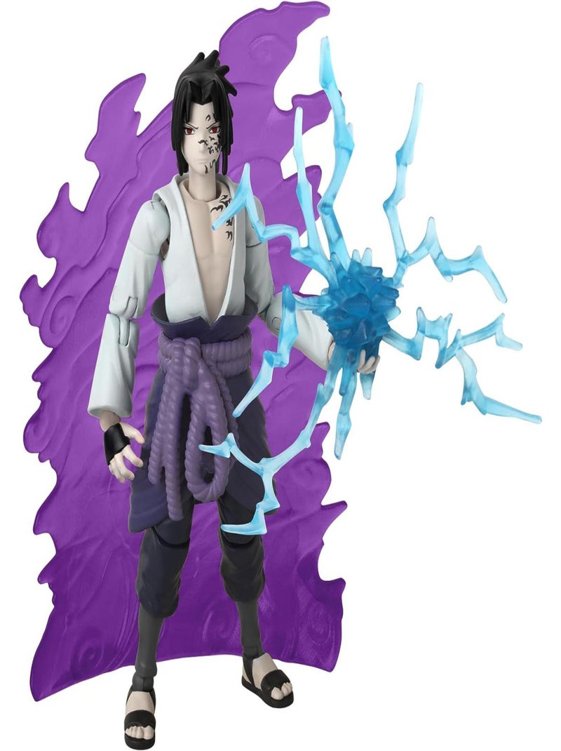 Figurine Sasuke Naruto - Bandai Multicolore - Kiabi