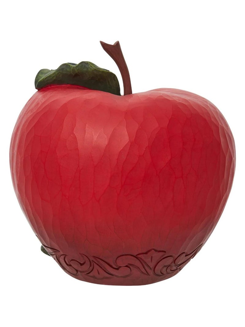 Figurine scène de blanche neige dans une pomme Rouge - Kiabi