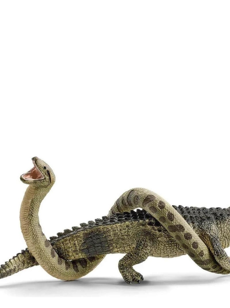 Figurine Schleich : Duel Aligator - Anaconda N/A - Kiabi