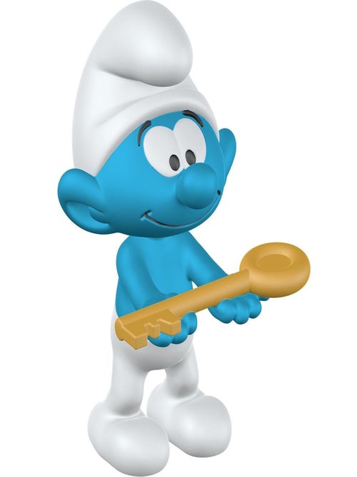 Figurine Schtroumpf avec clé - Kiabi