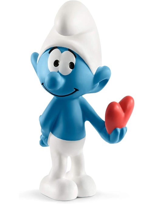 Figurine Schtroumpf avec cœur - Kiabi