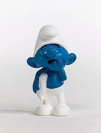 Figurine Schtroumpf paresseux
