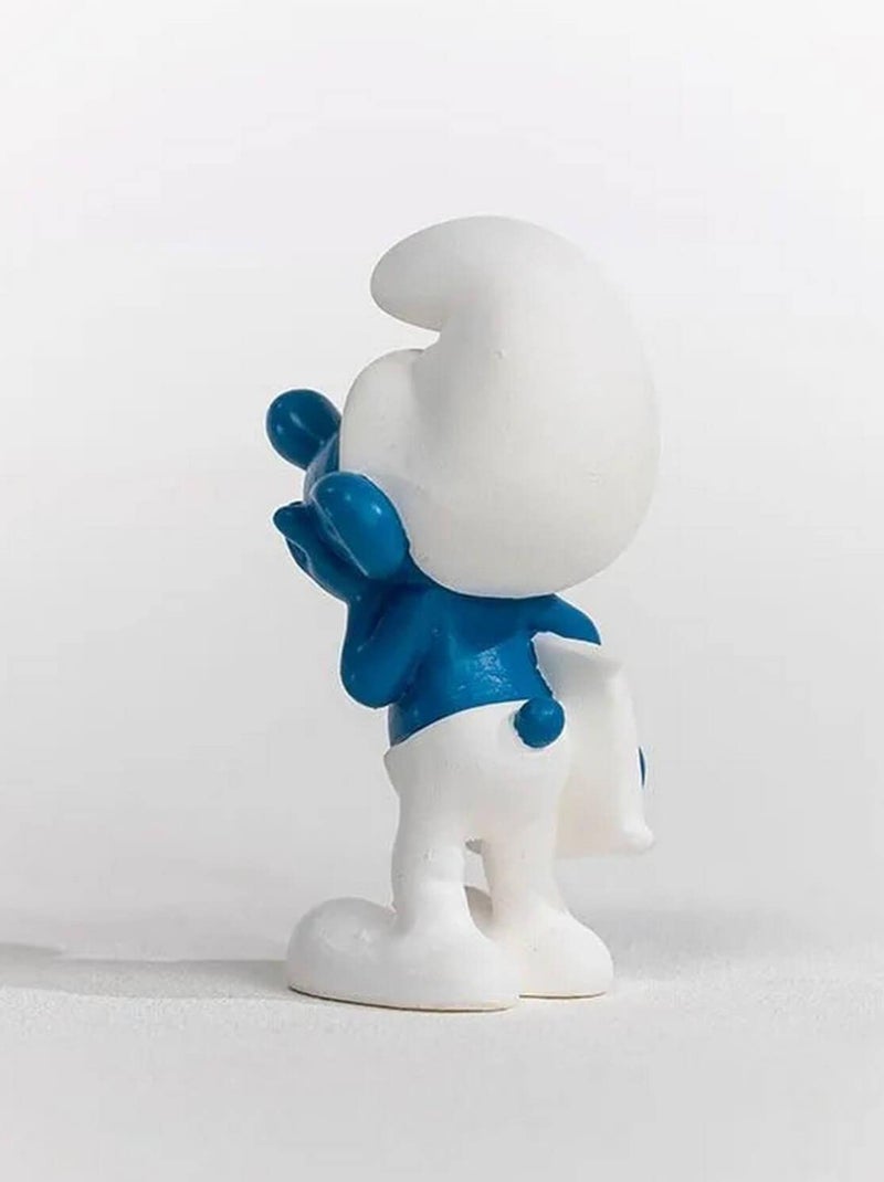Figurine Schtroumpf paresseux Bleu - Kiabi