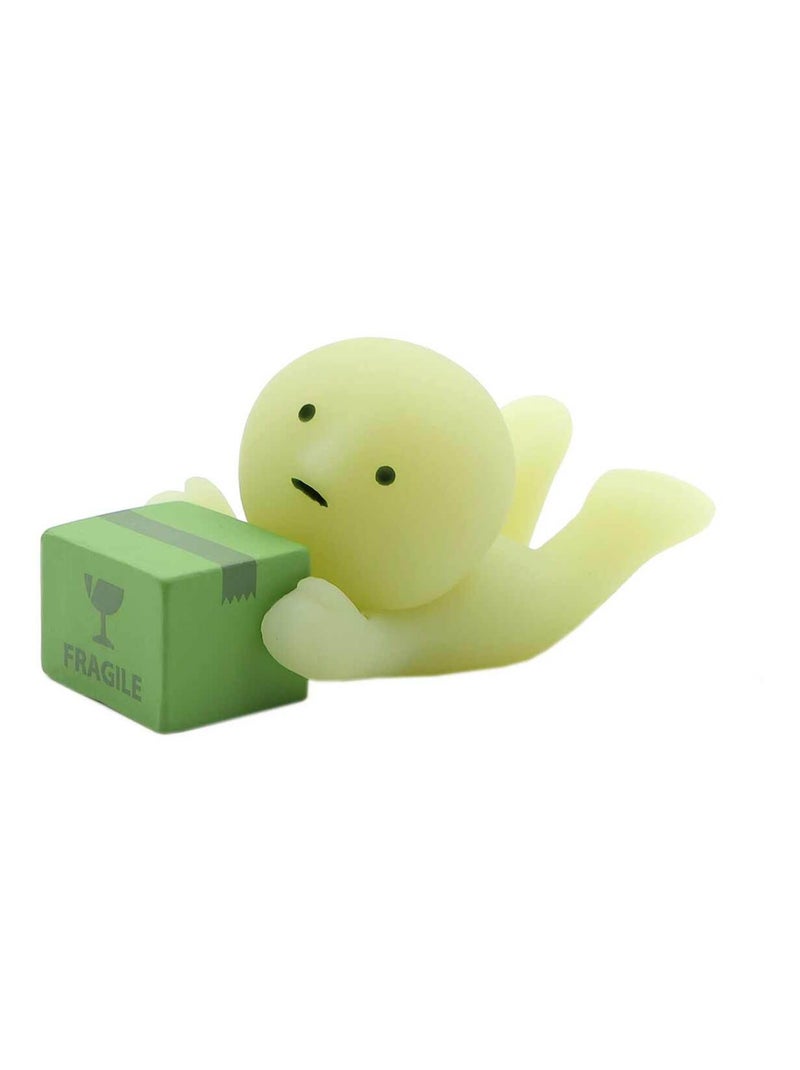 Figurine Smiski Série Moving Vert - Kiabi