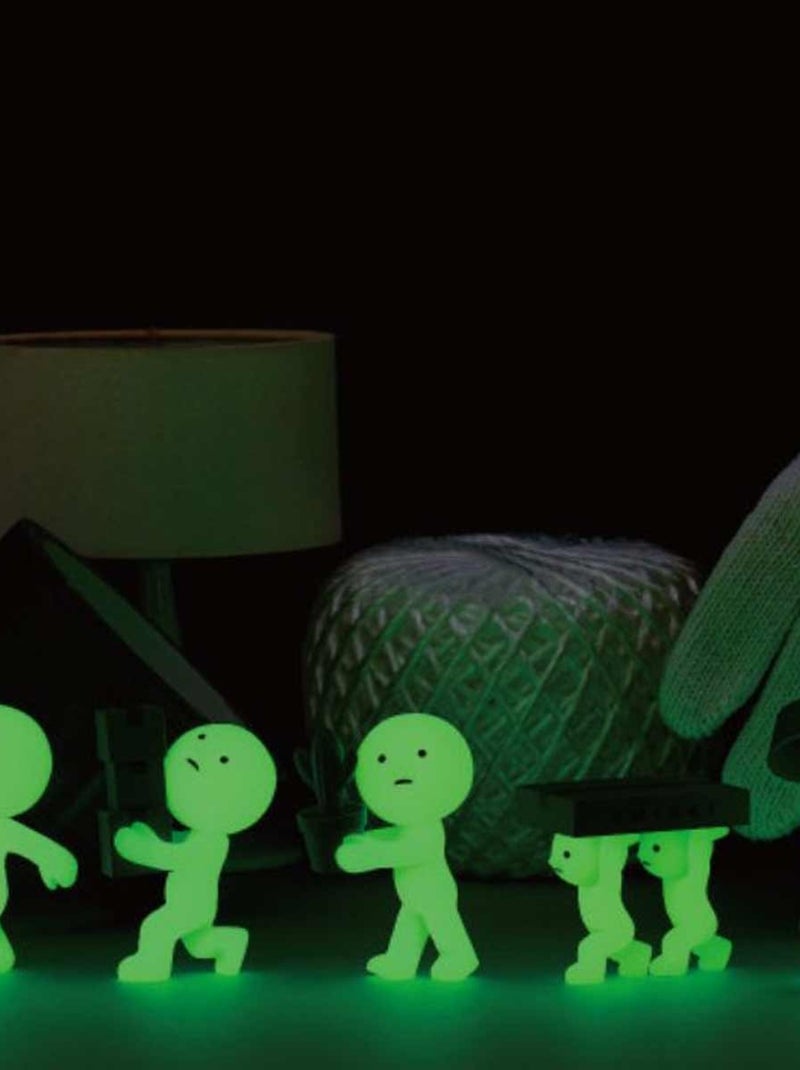 Figurine Smiski Série Moving Vert - Kiabi