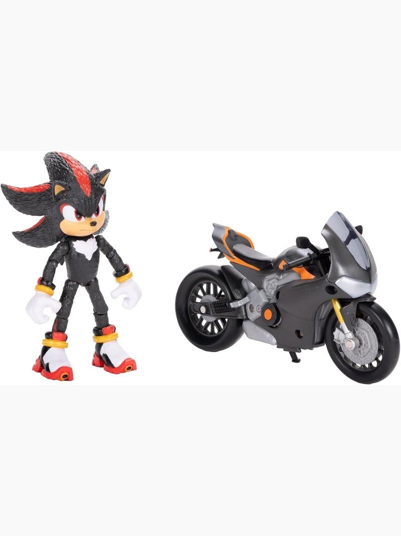 Figurine Sonic 13cm + Moto - Jakks Multicolore - Kiabi