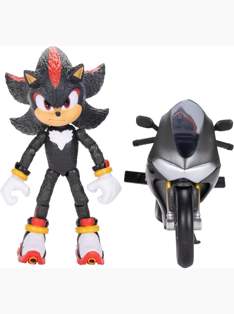Figurine Sonic 13cm + Moto - Jakks Multicolore - Kiabi