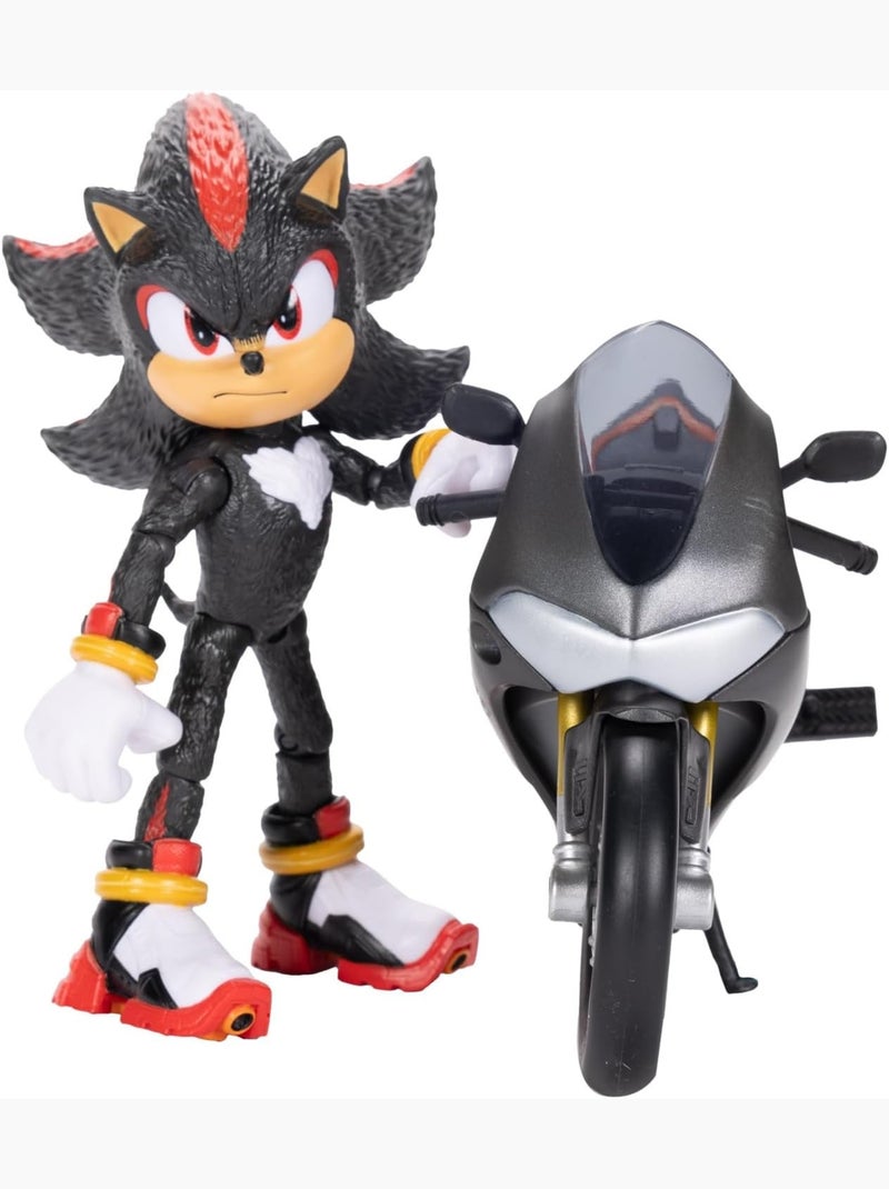 Figurine Sonic 13cm + Moto - Jakks Multicolore - Kiabi