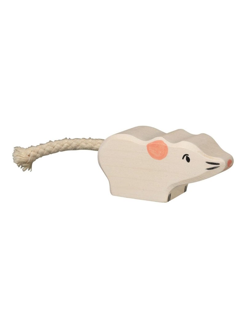 Figurine Souris blanche Blanc - Kiabi