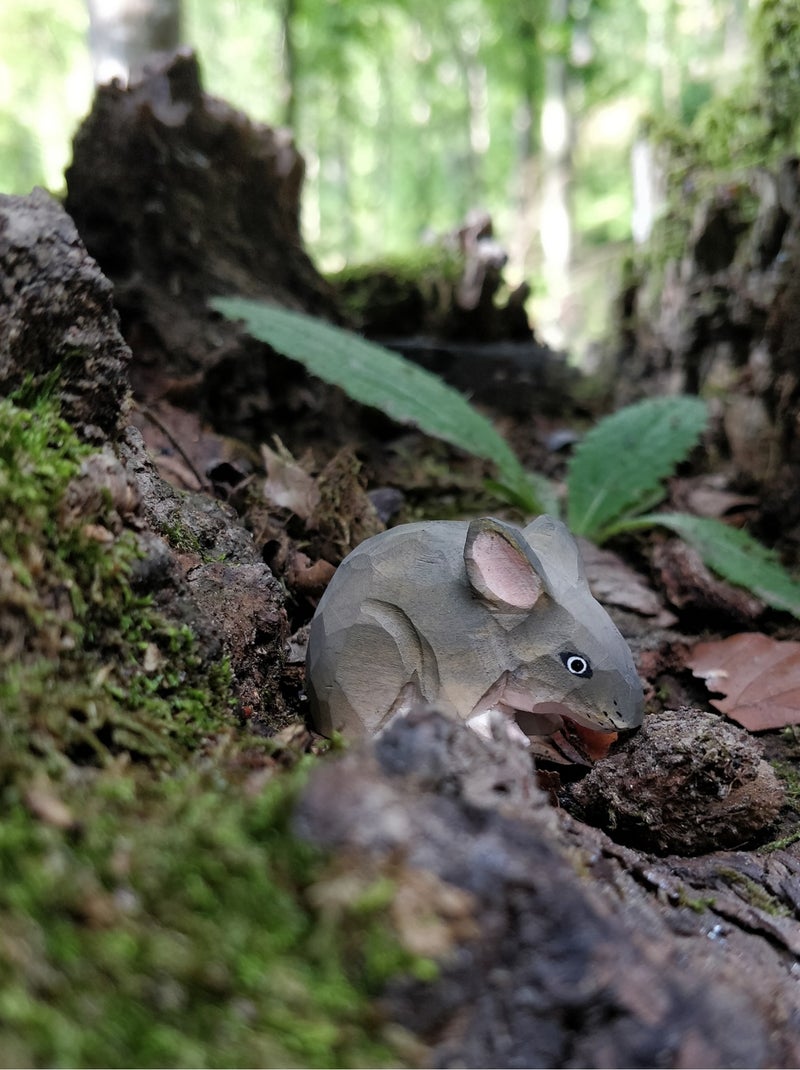 Figurine souris Gris - Kiabi