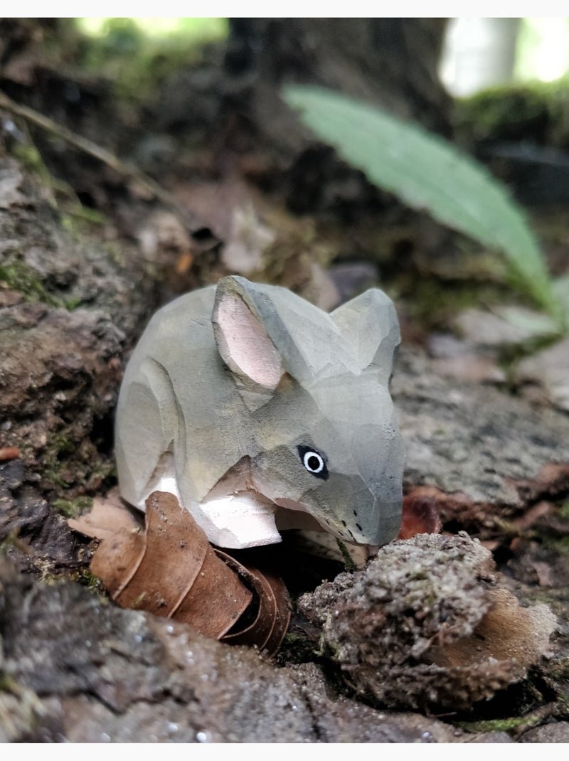 Figurine souris Gris - Kiabi